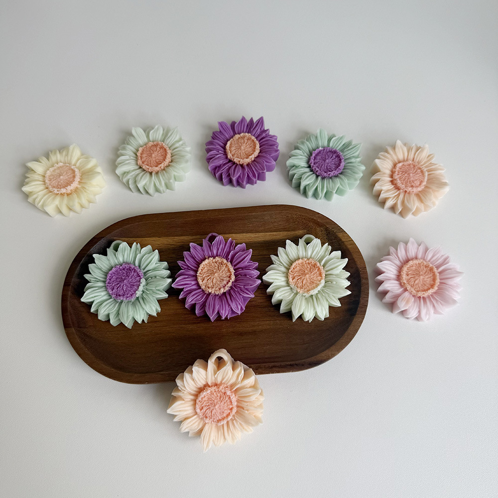 Sunflower Candle Mold 4pcs Han - огляд і ціна Art Craft Us