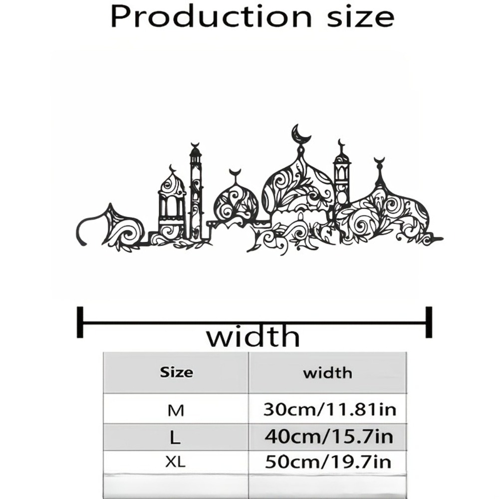 CIFBUY Iron Wall Art Islamic M - огляд і ціна Art & Craft World