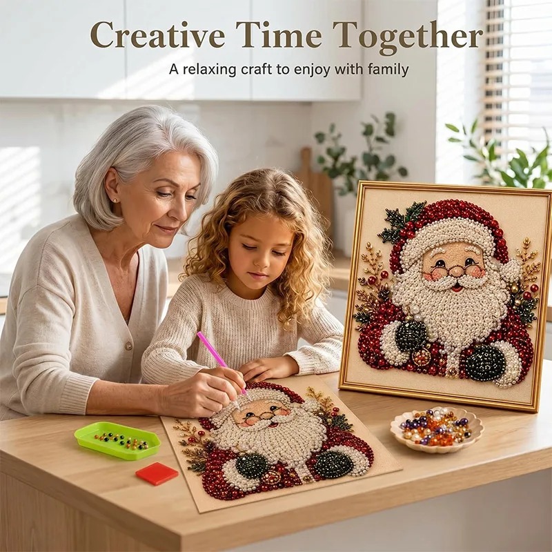 Christmas Pearl Diamond Painti - огляд і ціна Art Craft For Adults