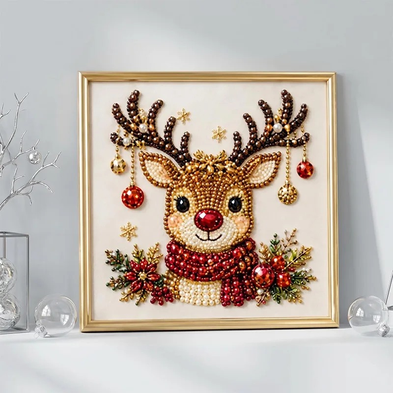 Christmas Pearl Diamond Painti - огляд і ціна Art Craft For Adults