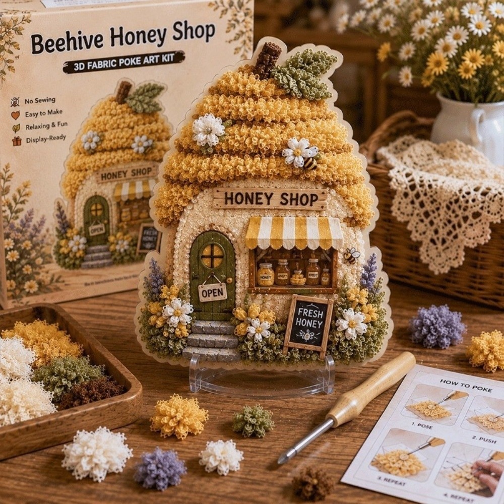 House Scene Poke Art Kit Mushr - огляд і ціна Art Craft House Making