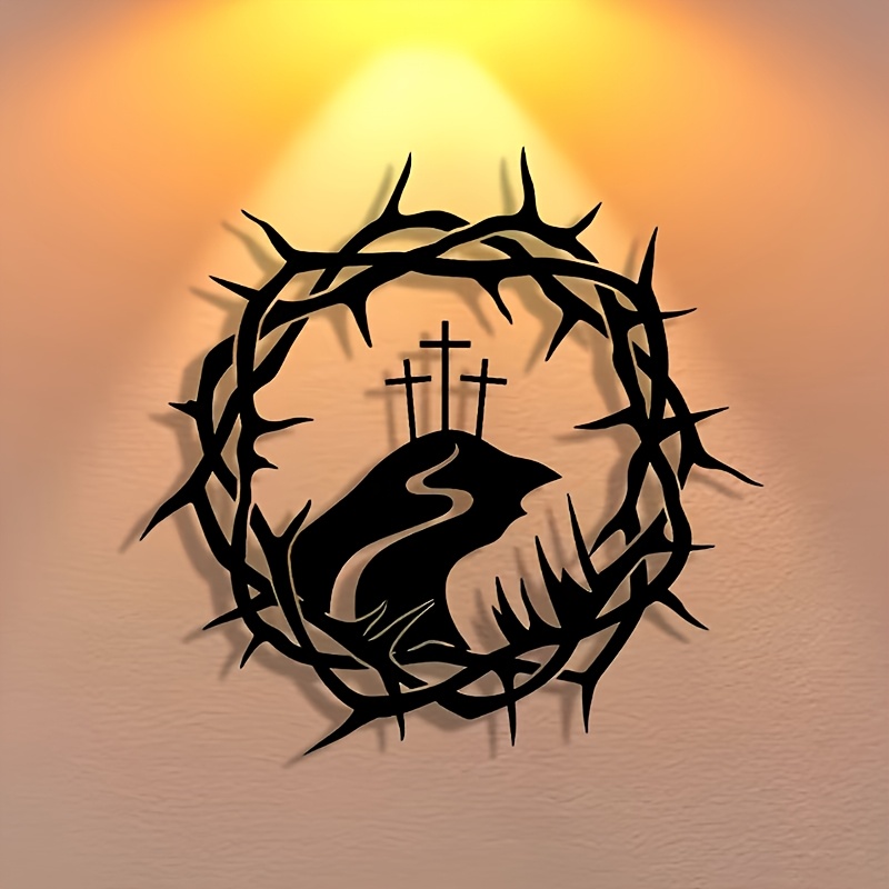 CIFBUY Iron Wall Art Vine Circ - огляд і ціна Art & Craft World