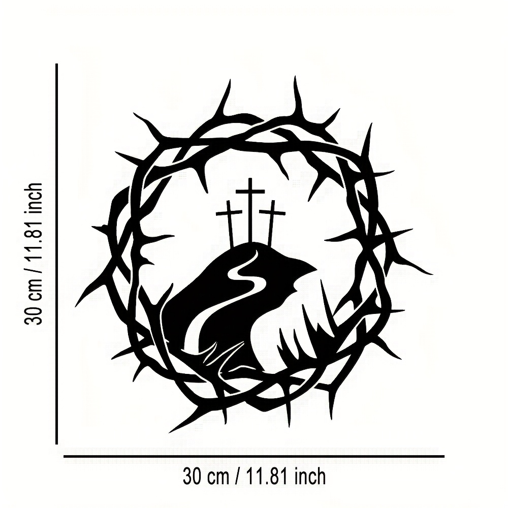 CIFBUY Iron Wall Art Vine Circ - огляд і ціна Art & Craft World