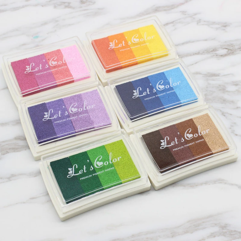 1PCS 4 colors Inkpad Ink stamp - огляд і ціна Stamping Ink Pad