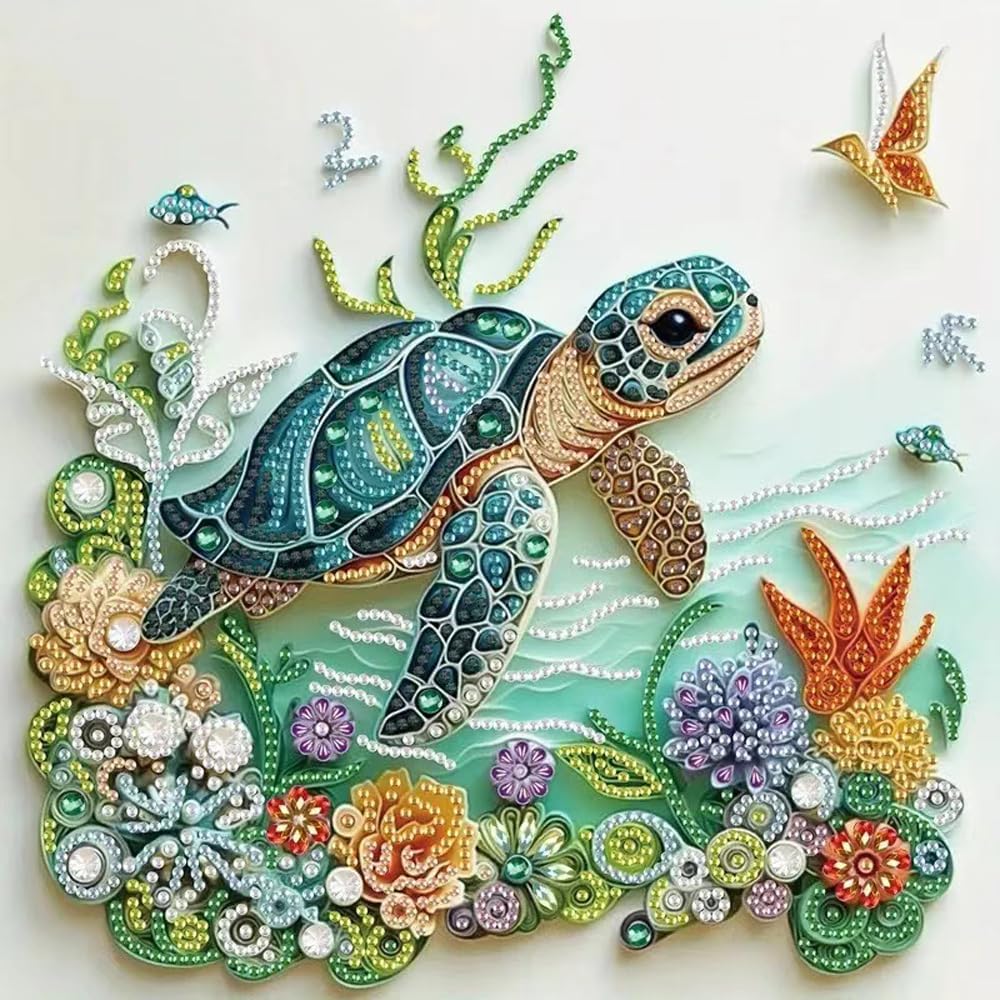 Sea Turtle Animal Diamond Pain - огляд і ціна Art Craft For Adults