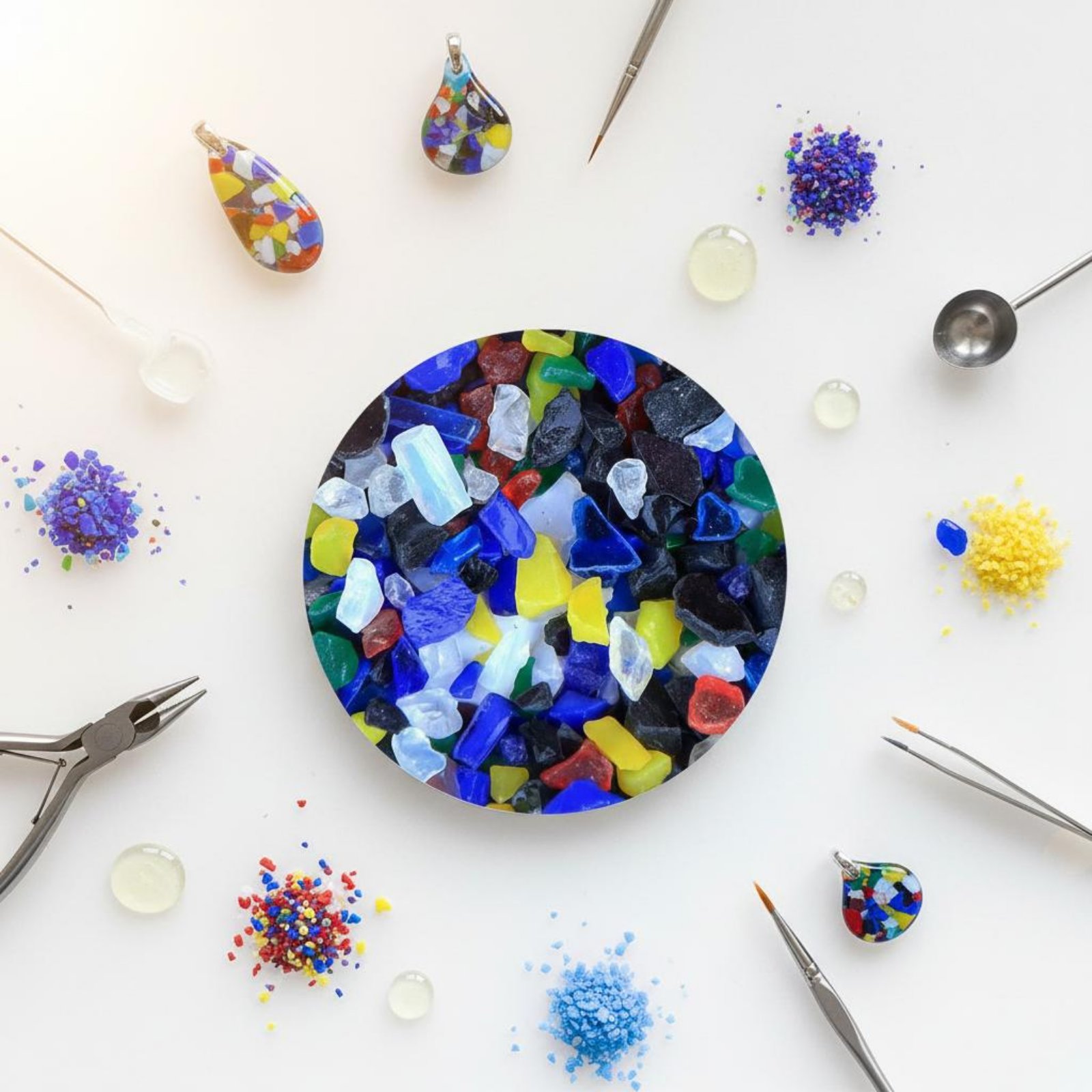 COE90 Fusing Glass Multi-Multi - огляд і ціна Art Craft Blend