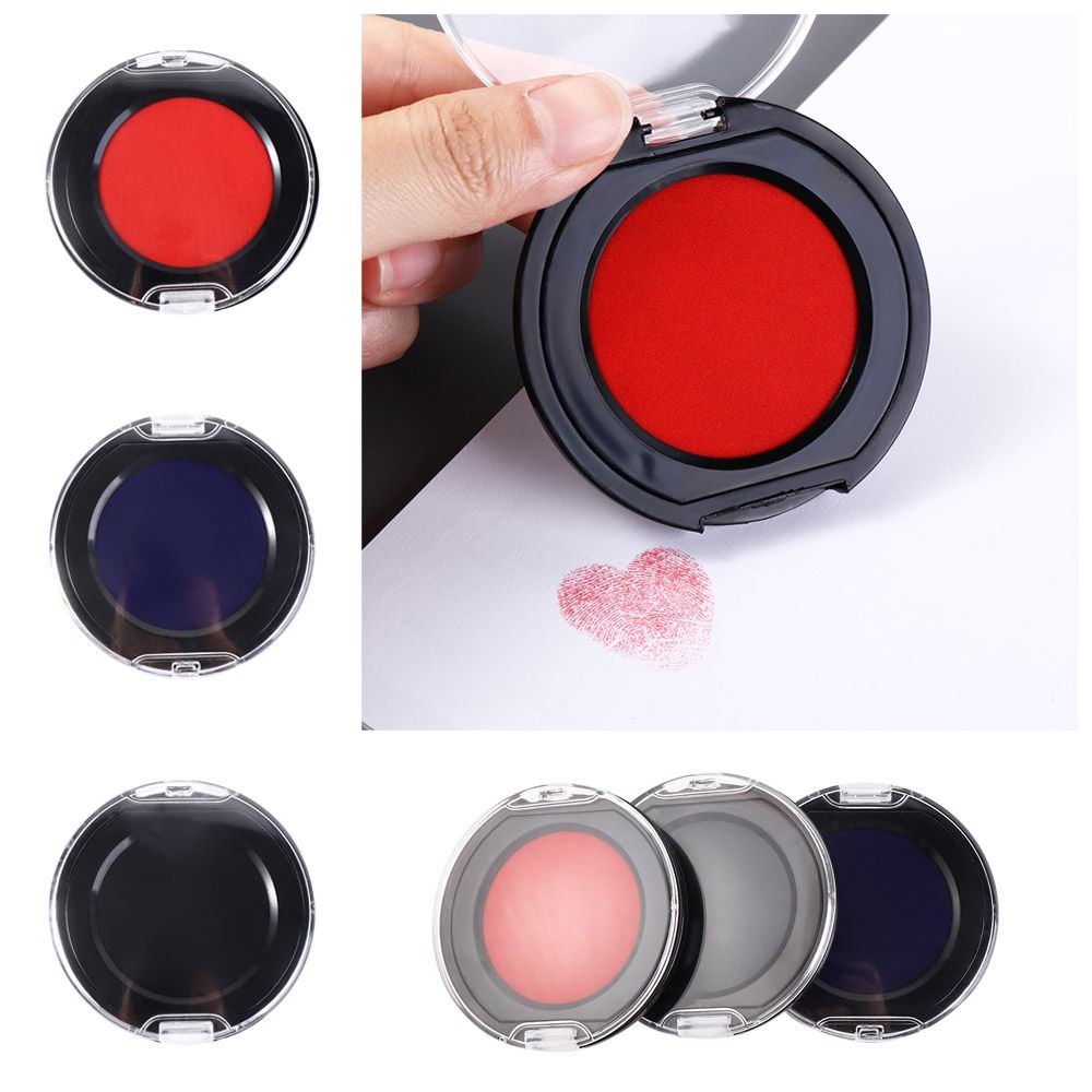 Red Blue Black Mini Fingerprin - огляд і ціна Stamping Ink Pad