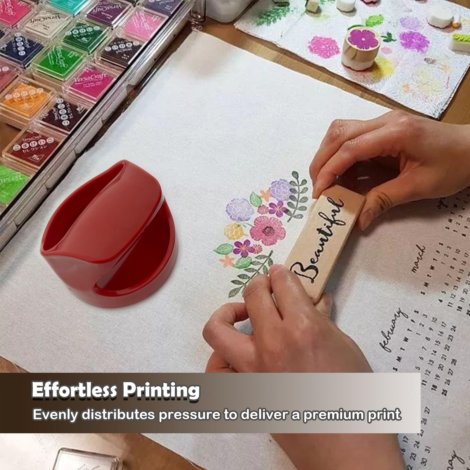 1 Pieces Block Printing Baren  - огляд і ціна Lino Printing Block