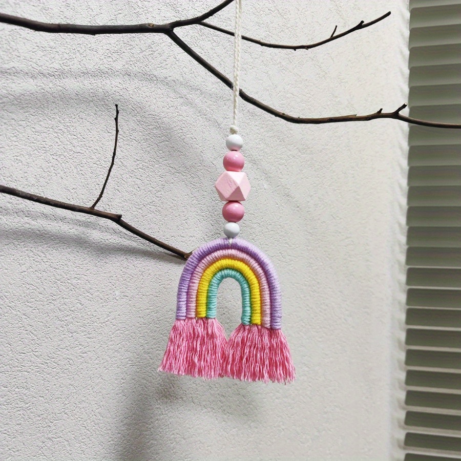 Rainbow Wind Chimes Weaving Mi - огляд і ціна Art Craft Rainbow