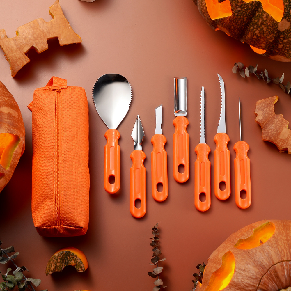 Halloween Pumpkin Carving Kit  - огляд і ціна Art And Craft Vegetable