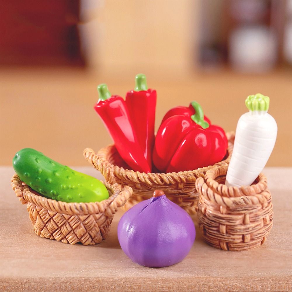 Cute Vegetable Figurines Minia - огляд і ціна Art And Craft Vegetable