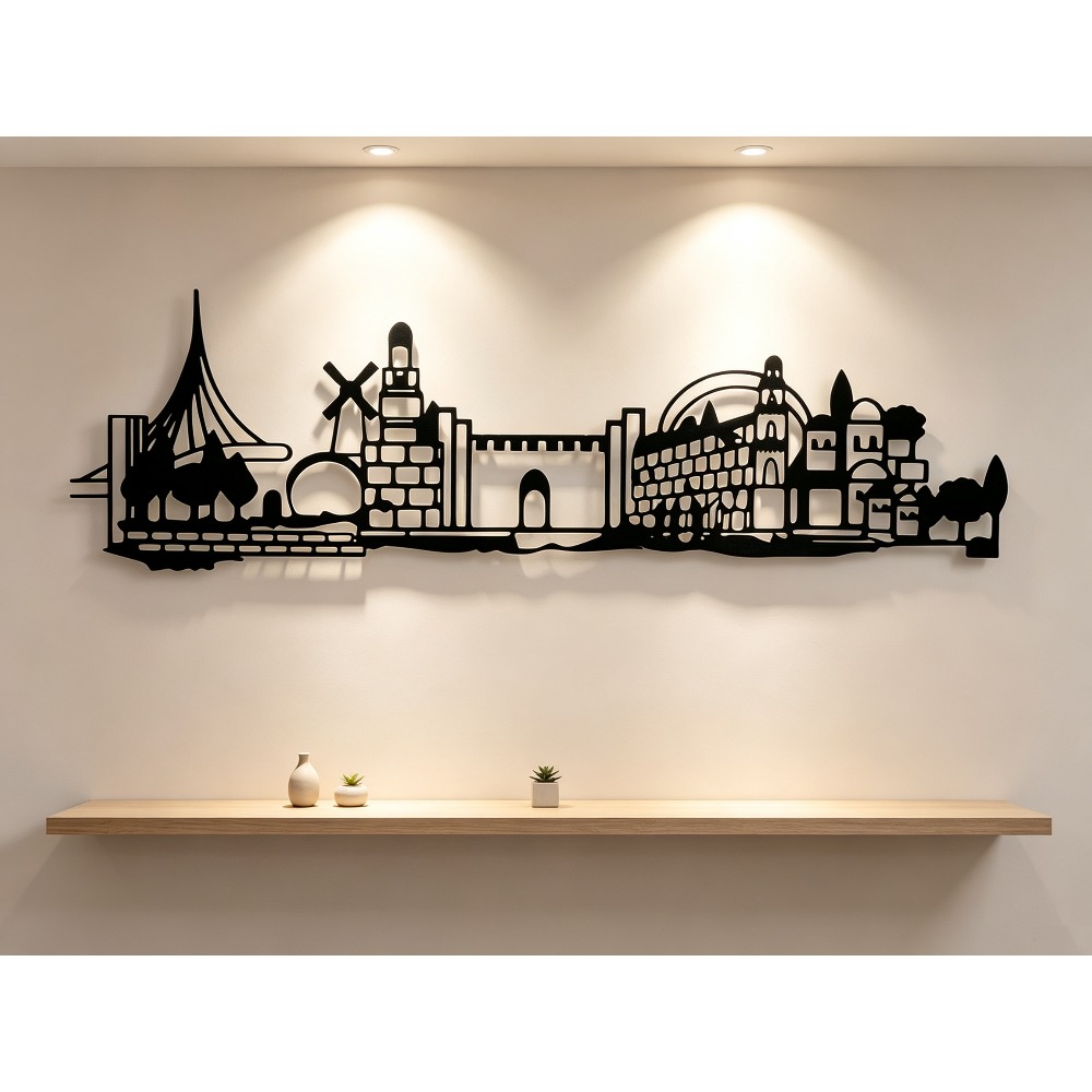CIFBUY Metal Wall Art Jerusale - огляд і ціна Art & Craft World