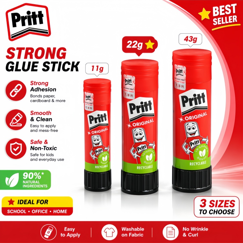 Original Pritt Glue Stick Non- - огляд і ціна Art Craft For Toddlers