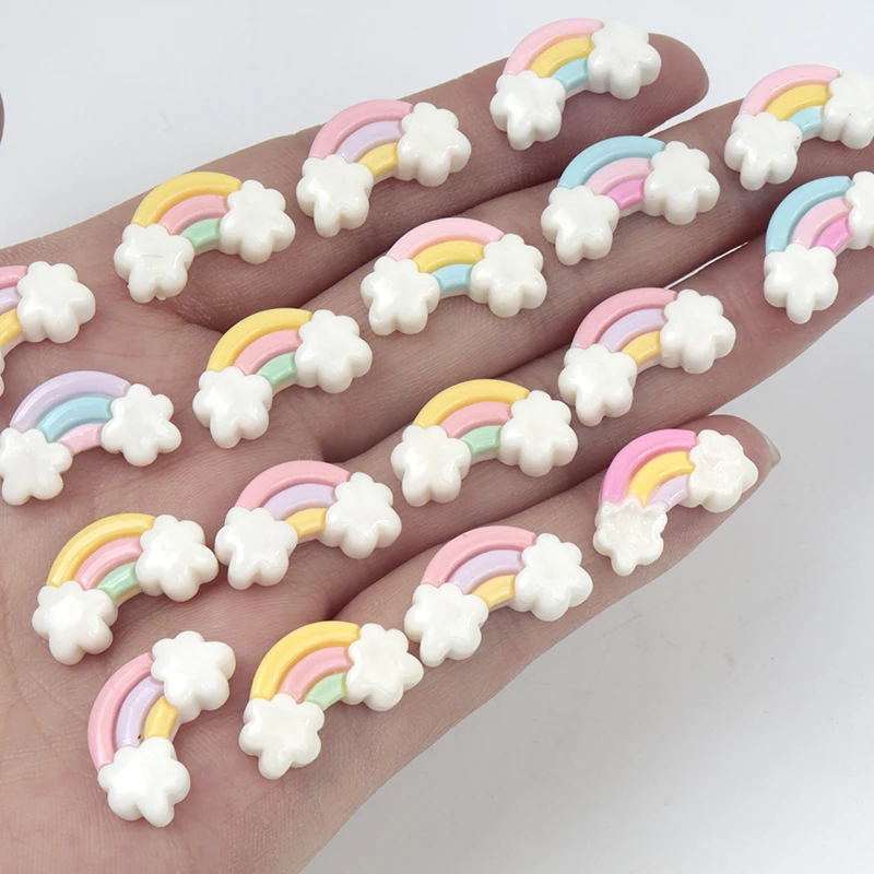 30Pcs/300pcs Mini Resin Rainbo - огляд і ціна Art Craft Rainbow
