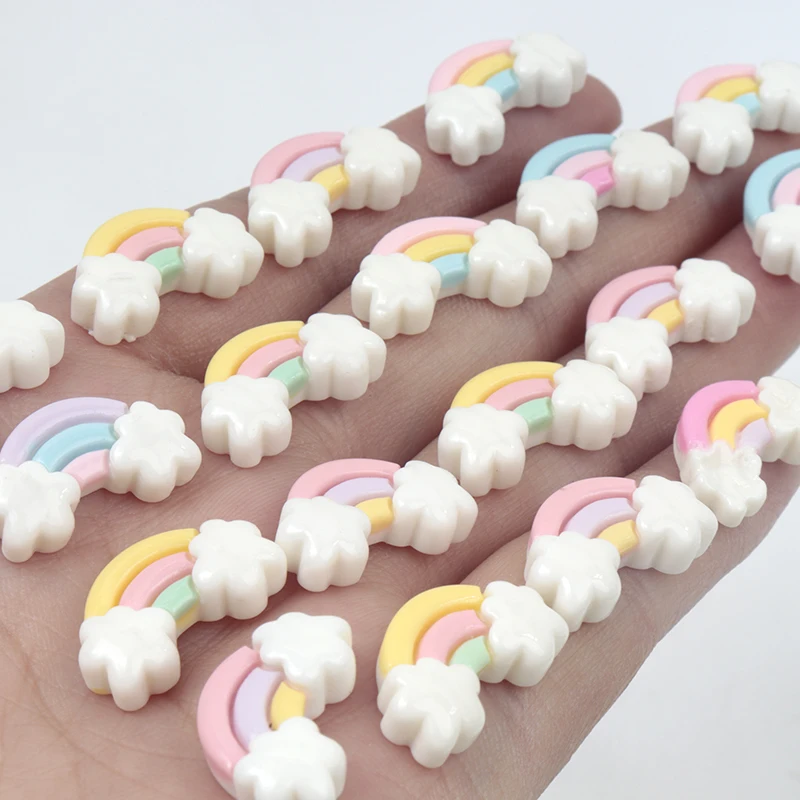 30Pcs/300pcs Mini Resin Rainbo - огляд і ціна Art Craft Rainbow