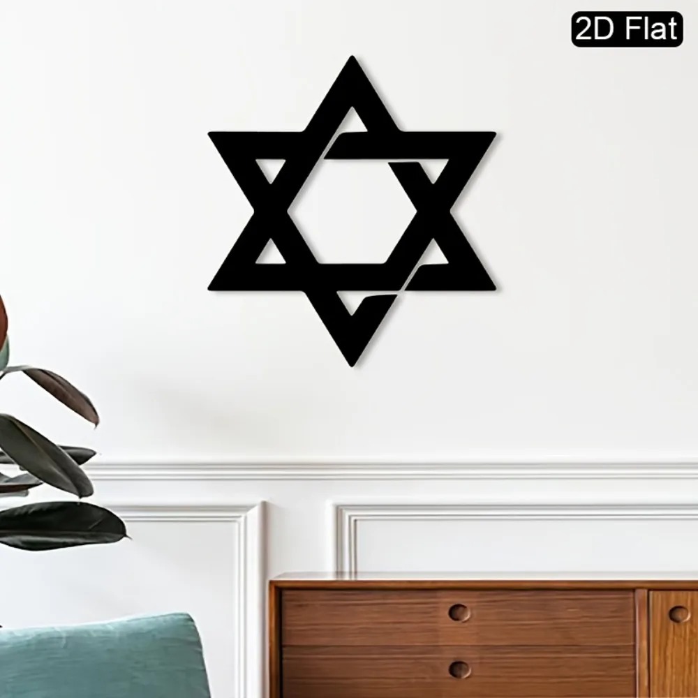 CIFBUY Iron Wall Art Star of D - огляд і ціна Art & Craft World