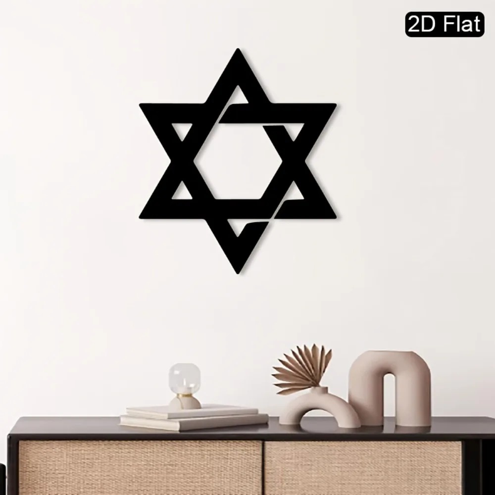 CIFBUY Iron Wall Art Star of D - огляд і ціна Art & Craft World