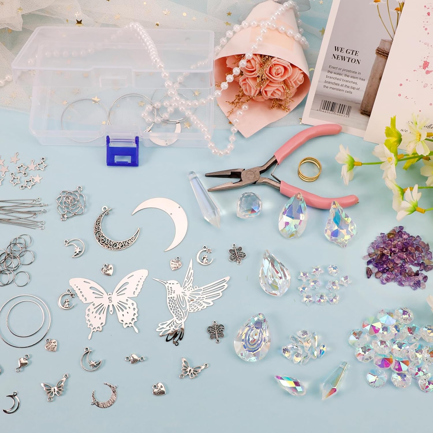 DIY 400pcs SunCatchers Making  - огляд і ціна Art Craft Rainbow