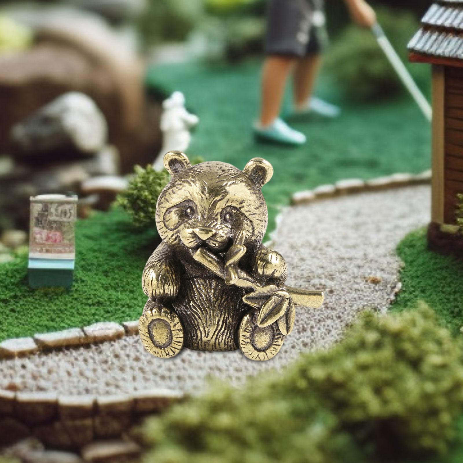 Brass Panda Ornament Collectib - огляд і ціна Art Craft Hotel