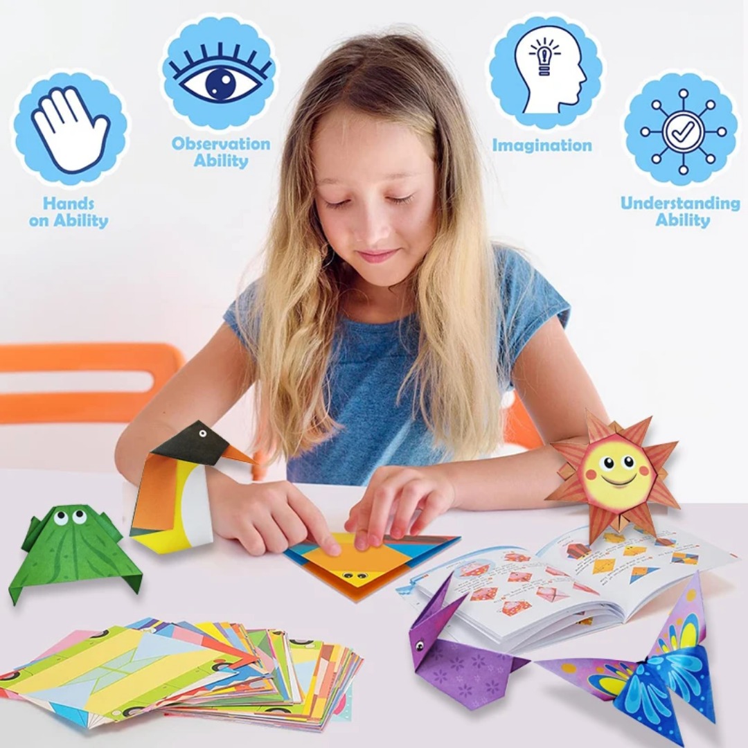 New Origami Kit 30 Sheets Orig - огляд і ціна Art Craft For Toddlers