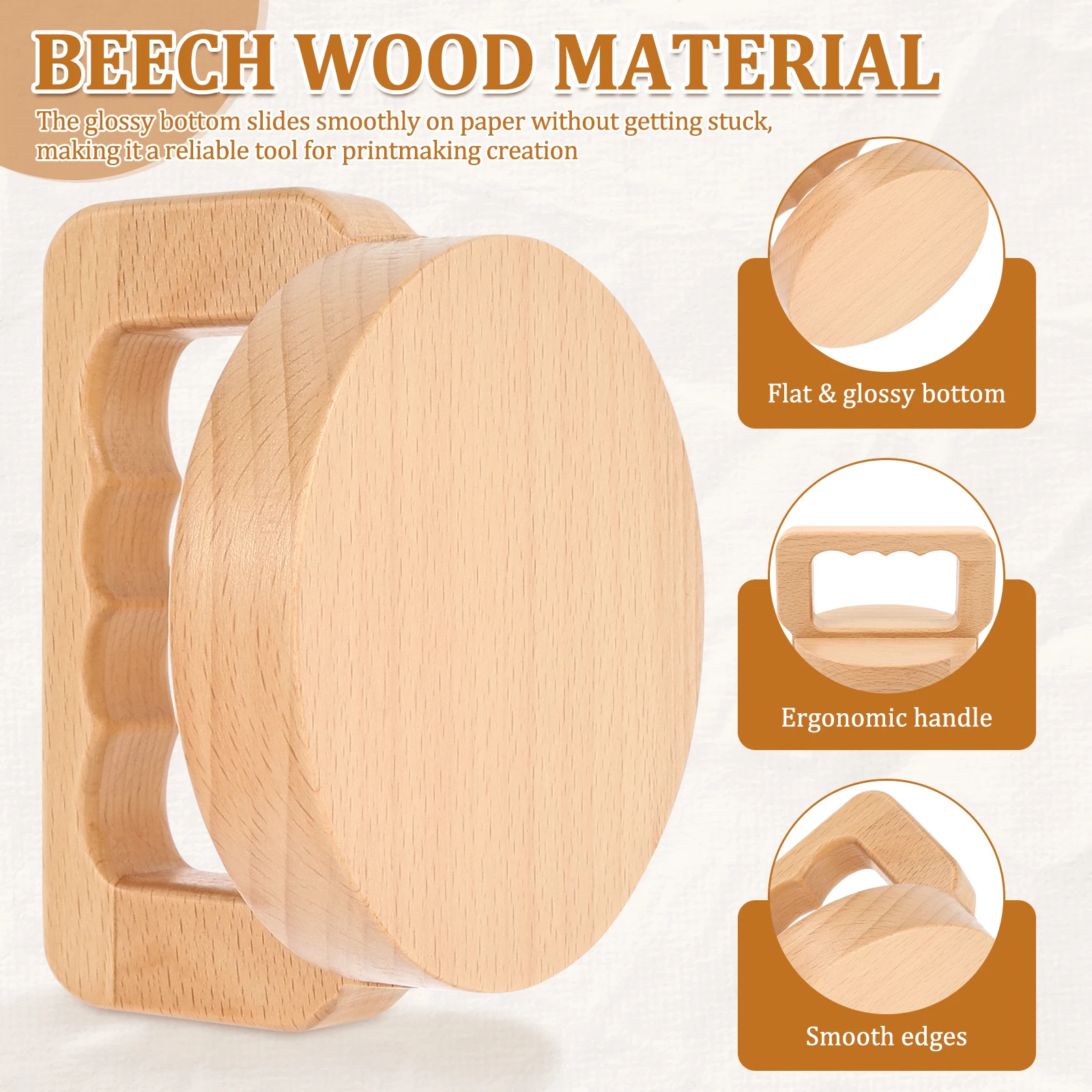 Wood Block Printing baren Bamb - огляд і ціна Lino Printing Block