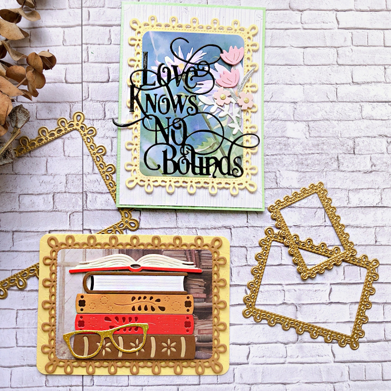 Book Glasses Lace Frame Art Wo - огляд і ціна Art Craft Glasses Frames