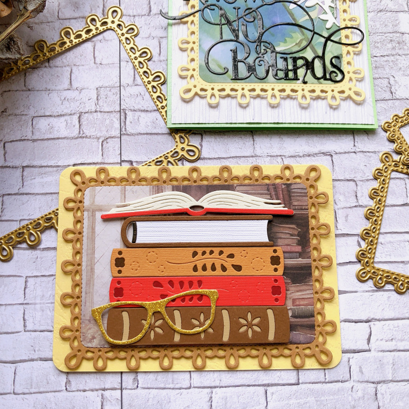 Book Glasses Lace Frame Art Wo - огляд і ціна Art Craft Glasses Frames
