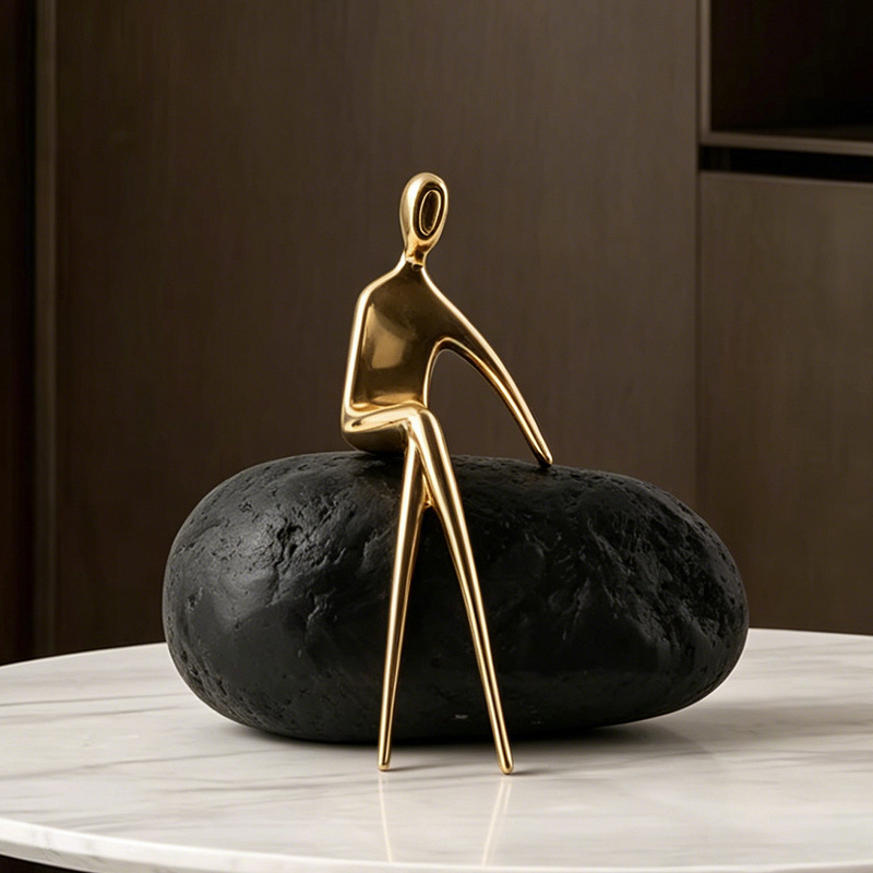 Nordic Resin Figure Sculpture  - огляд і ціна Art Craft Hotel