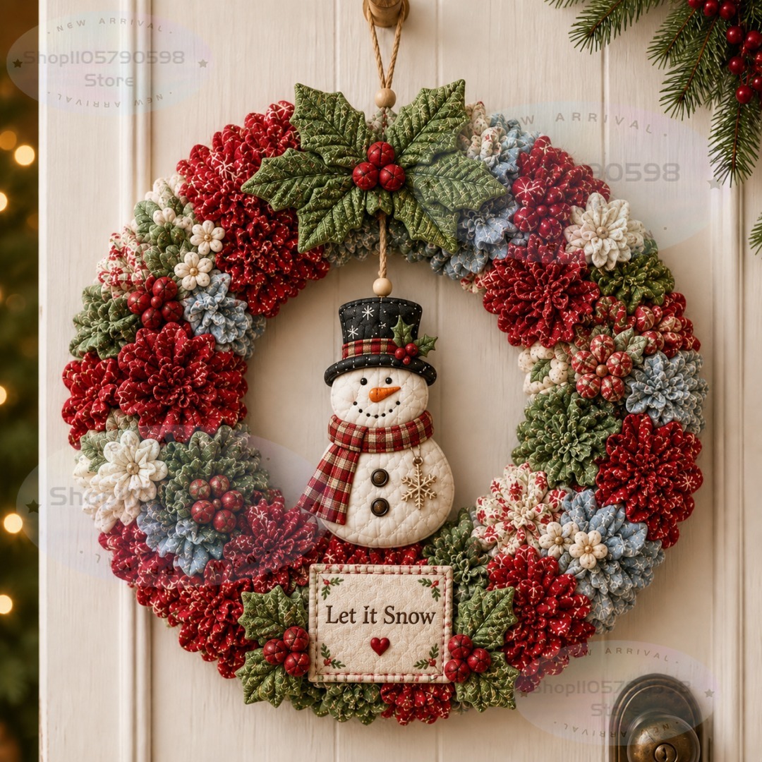 3D Fabric Poke Wreath DIY Kit, - огляд і ціна Craft Art Set