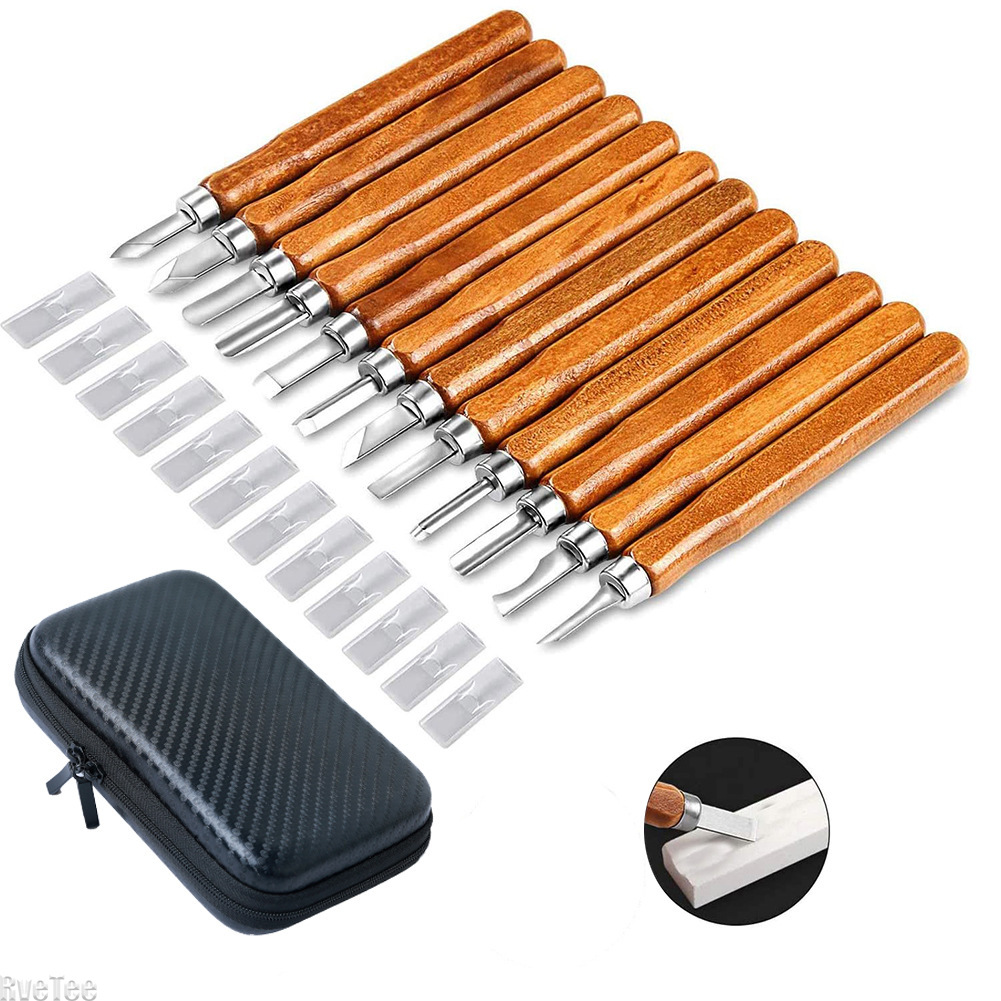12Pcs SK2 Woodworking Carving  - огляд і ціна Craft Art Set