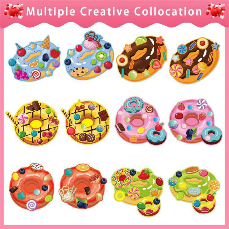 Make a Face Donut Stickers for - огляд і ціна Art Craft For Toddlers