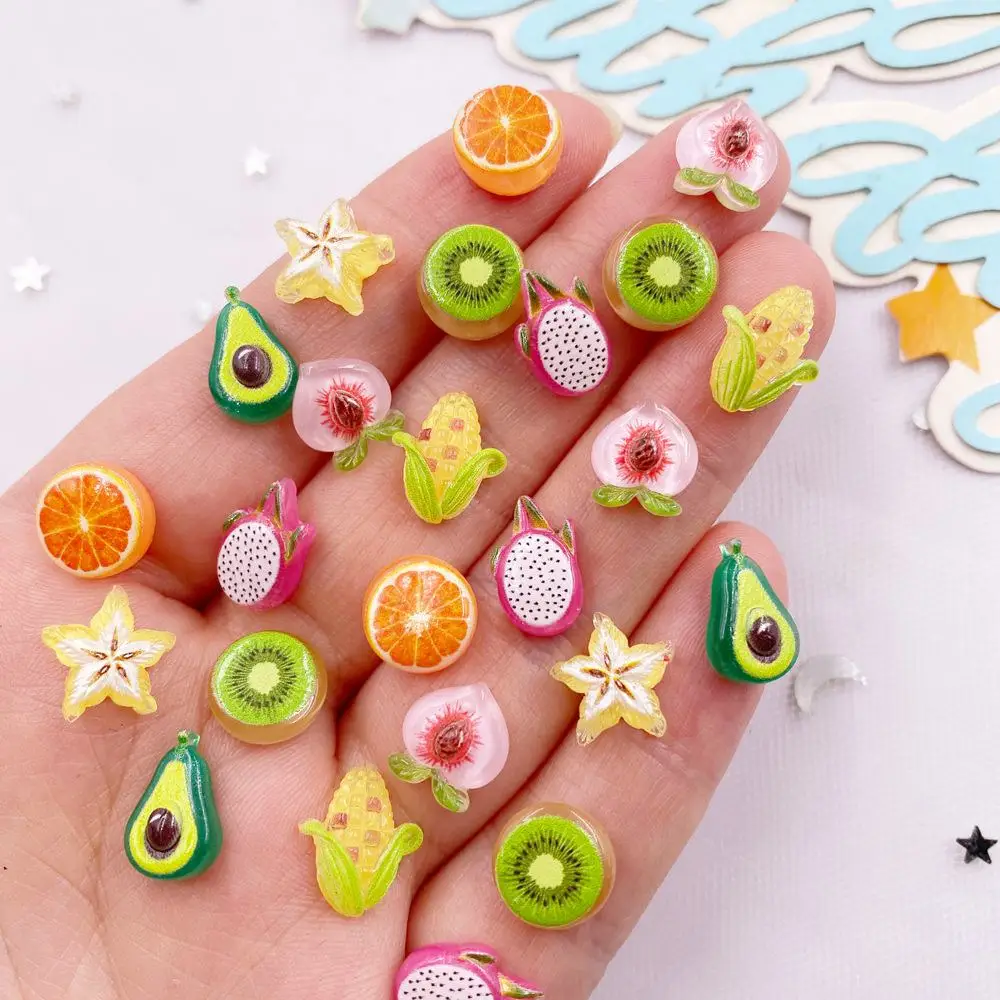 50PCS Resin Cute Mini Colorful - огляд і ціна Art And Craft Vegetable