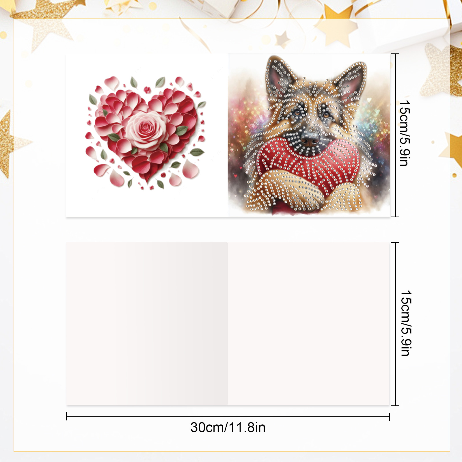 6Pcs Diamond Painting Greeting - огляд і ціна Art Craft For Adults