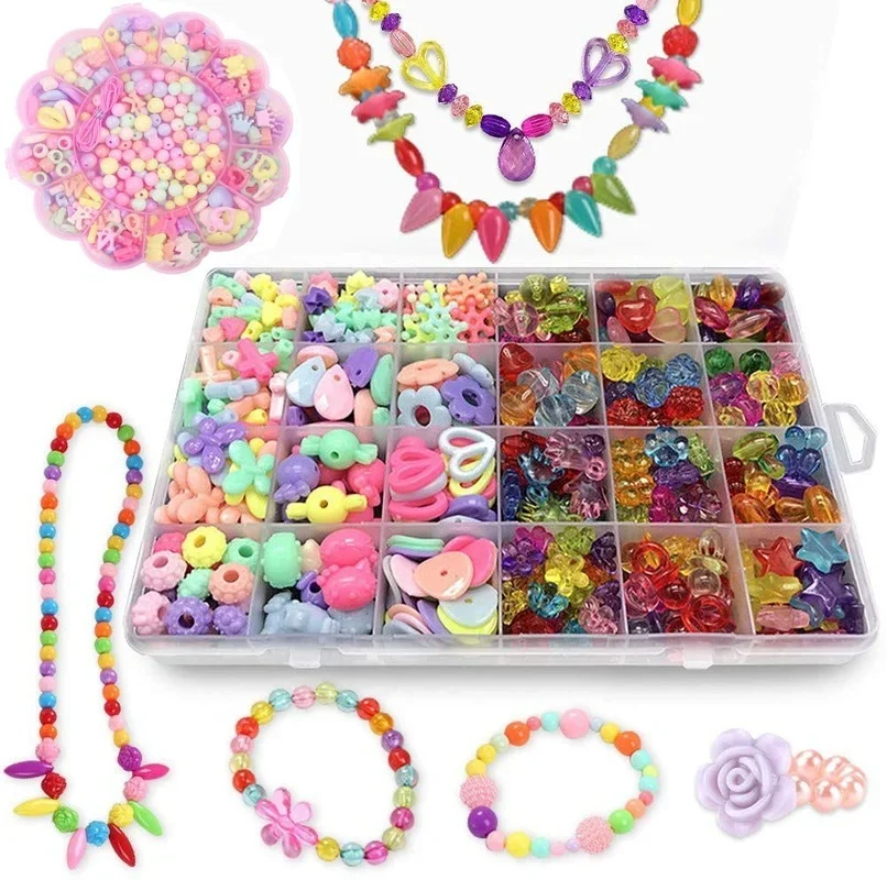 Girls DIY Bead Set Jewelry Mak - огляд і ціна Art Craft Rainbow