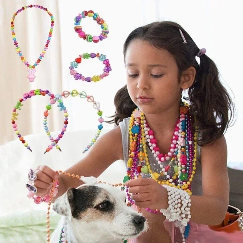 Girls DIY Bead Set Jewelry Mak - огляд і ціна Art Craft Rainbow